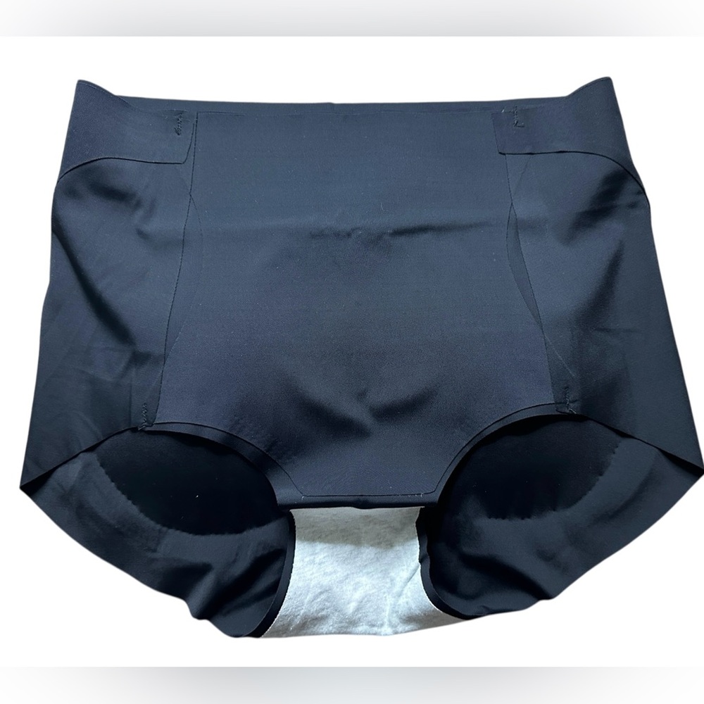 Padded Butt-Lifter Black Panties Unisex Black Size Large New - Picture 4 of 6